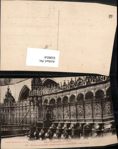659854,Les Pyrenees Stalles de Saint-Bertrand-de Comminges pres Luchon France