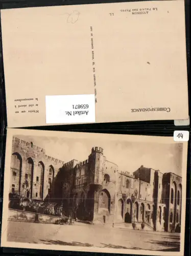 659871,Avignon Le Palais des Papes France