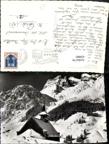 659882,Pralognan-la-Vanoise Sav. La Chapelle des Granges Winteransicht France