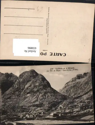 659896,La Route de la Berarde La Tete de Maye Les Ecrins France