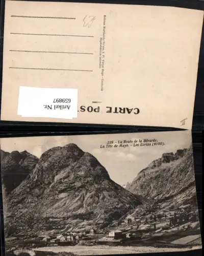 659897,La Route de la Berarde La Tete de Maye Les Ecrins France