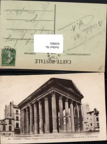 659901,Vienne Temple de Auguste et de Livie France