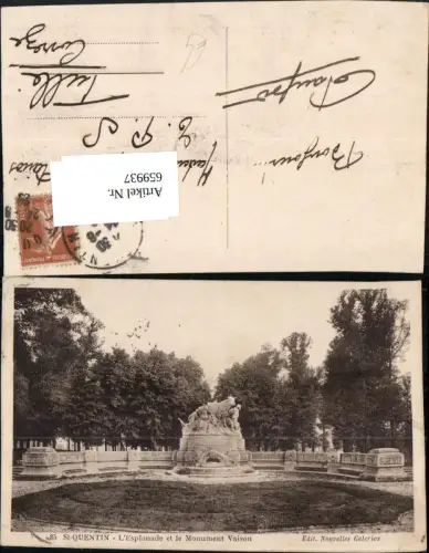 659937,St-Quentin L Esplanade et le Monument Vaison France