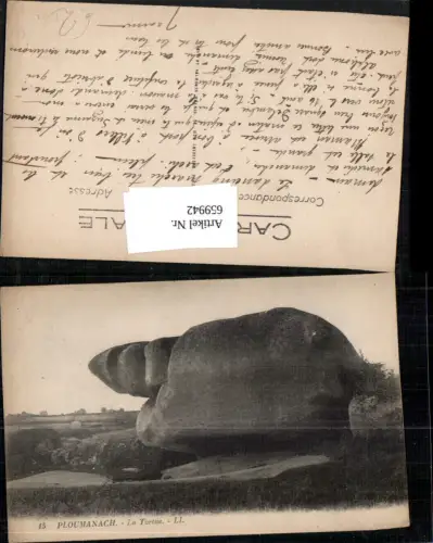 659942,Ploumanach La Tortue Felsen Gesteinsformation France
