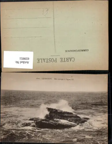 659951,Quiberon Mer sauvage a Beg-er-Vil France