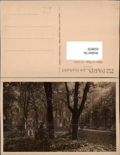 659970,Paris Musee de Cluny Le Jardin France