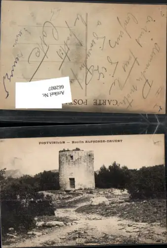 662807,Fontvieille Moulin Alphonse Daudet Bouches du Rhone
