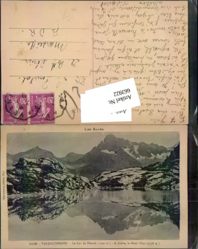 663922,,France Dauphine Valgaudemar pres La Chapelle