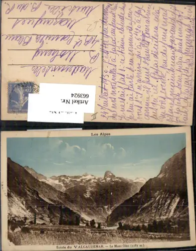 663924,,France Dauphine Valgaudemar pres La Chapelle