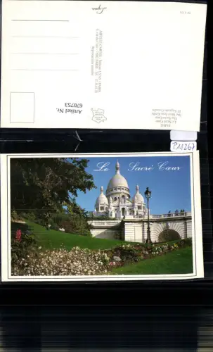 670753,Paris Le Sacre Coeur Herz-Jesu-Kirche France