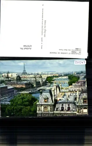 670768,Paris Perspective des Sept Ponts Brücke France