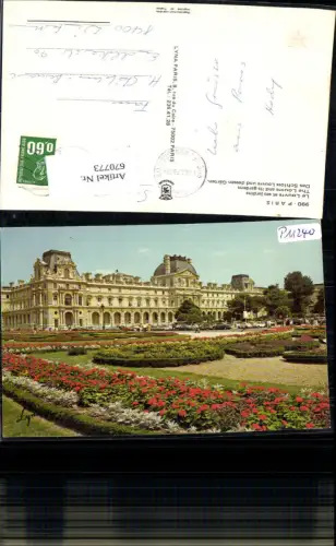 670773,Paris Le Louvre et ses jardins Schloss Louvre u. Gärten France