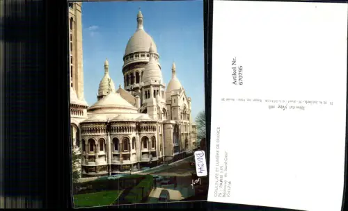 670795,Paris Basilique du Sacre-Coeur Basilika France