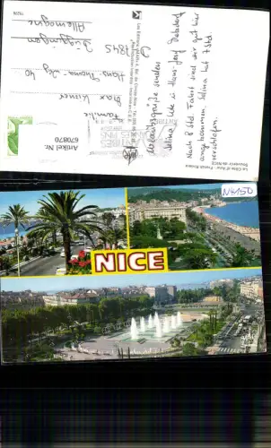 670870,Mehrbild Ak Nice Nizza La Cote d Azur France