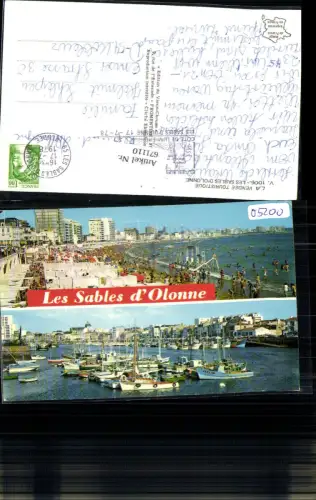 671110,Les Sables-d’Olonne Strand Strandleben France