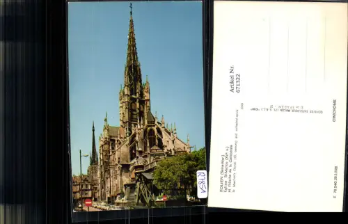 671322,Rouen Eglise St Maclou Kirche Kathedrale France