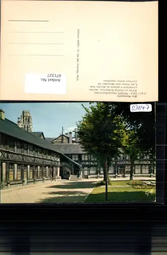 671327,Rouen Aitre ou Cloitre St Maclou Kirchhof Kathedrale France