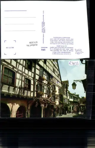 671339,Riquewihr Situee au coeur du vignoble alsacien Fachwerkhäuser France