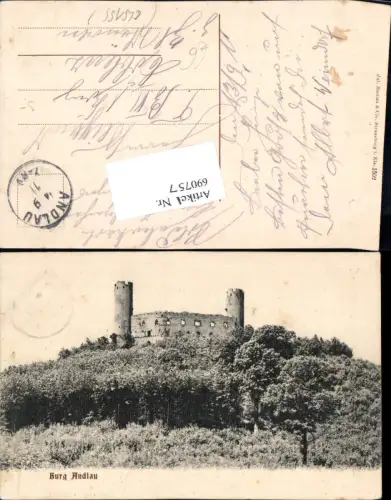 690757 Burg Andlau Hohandlau Château d'Andlau-au-Val