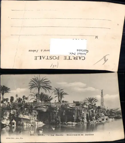 697694 France Ansichtskarte Nice Nizza