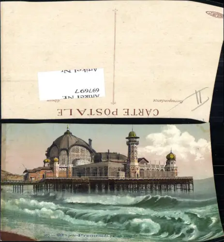 697697 France Ansichtskarte Nice Nizza