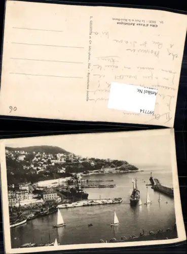 697714 France Ansichtskarte Nice Nizza