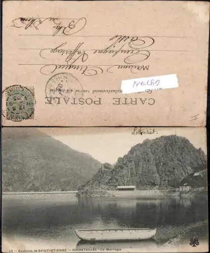 697718 France Ansichtskarte Environs de Saint Etienne Rochetaillee