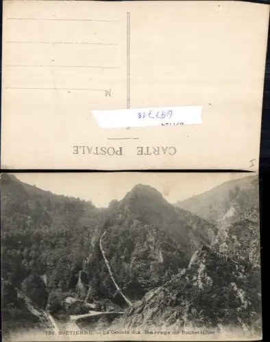 697719 France Ansichtskarte Environs de Saint Etienne Rochetaillee