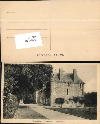 697726 France Ansichtskarte Fontaine-L Abbe Eure Fontaine-l’Abbé Normandie