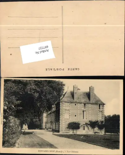 697727 France Ansichtskarte Fontaine-L Abbe Eure Fontaine-l’Abbé Normandie