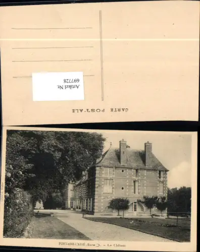 697728 France Ansichtskarte Fontaine-L Abbe Eure Fontaine-l’Abbé Normandie