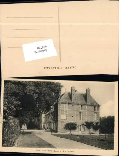 697730 France Ansichtskarte Fontaine-L Abbe Eure Fontaine-l’Abbé Normandie