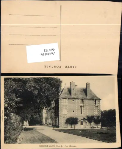 697732 France Ansichtskarte Fontaine-L Abbe Eure Fontaine-l’Abbé Normandie