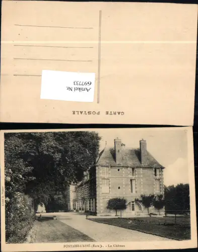 697733 France Ansichtskarte Fontaine-L Abbe Eure Fontaine-l’Abbé Normandie