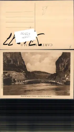 699130 Environs de Belley Lac de Bar La Balme France Brücke Pont