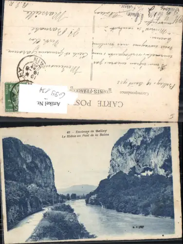 699134 Environs de Belley Lac de Bar La Balme France