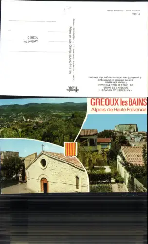 702015 Greoux les bains Alpes de Haute Provence