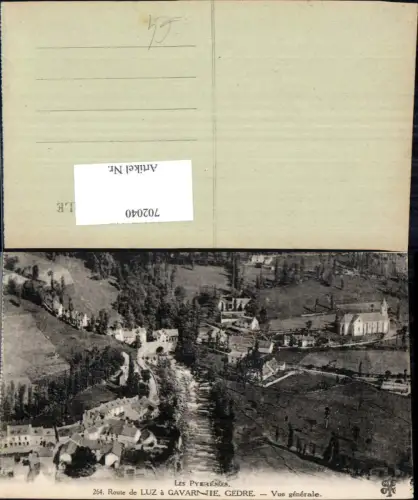 702040 Route de Luz a Gavernie Gedre Les Pyrenees