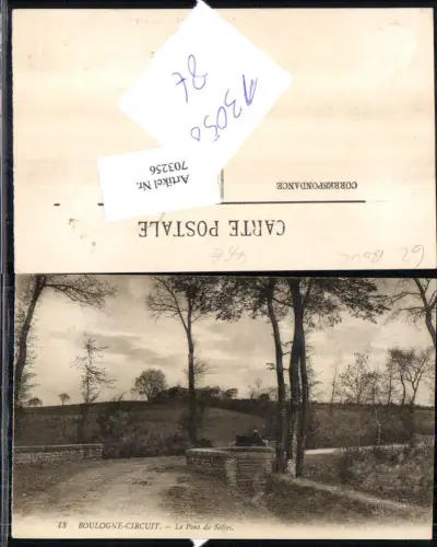 703256 France Boulogne Circuit Le Pont de Selles