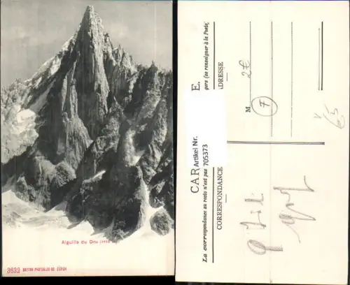 705373 France Chamonix Mont Blanc Aiguille du Dru pub Photoglob 3632