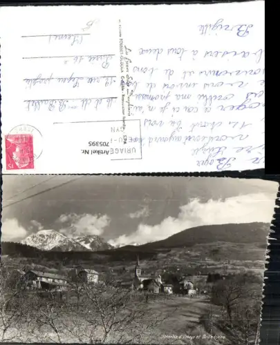 705395 France Foto AK St Martin d Uriage et Belledonne