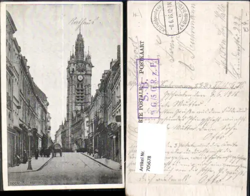 705678 France Douai Beffroi Uhrturm