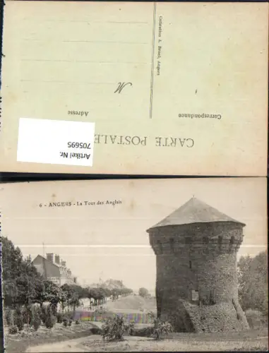 705695 France Angers La Tour des Anglais Turm