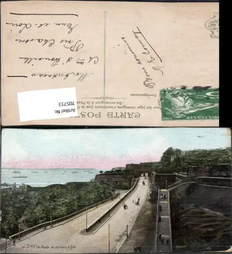 705713 France Brest La Rade et le Cours de Ajot
