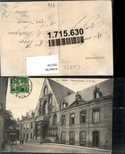 705724 France Dijon Palais de Justice