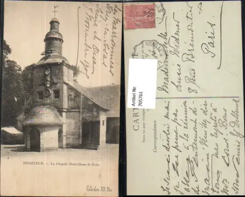 705761 France Honfleur La Chapelle Notre-Dame de Grace Kirche