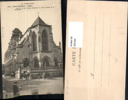 705764 France Pont-L Eveque L Eglise Kirche La Normadie