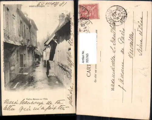 705765 France Pont-L Eveque Vieilles Maisons sur l Yvie