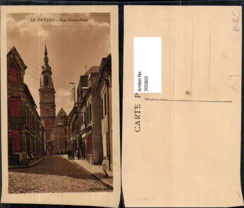705803 France Le Cateau Rue Victor-Hugo