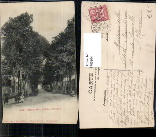 705804 France Sezanne Le Mail de Provence
